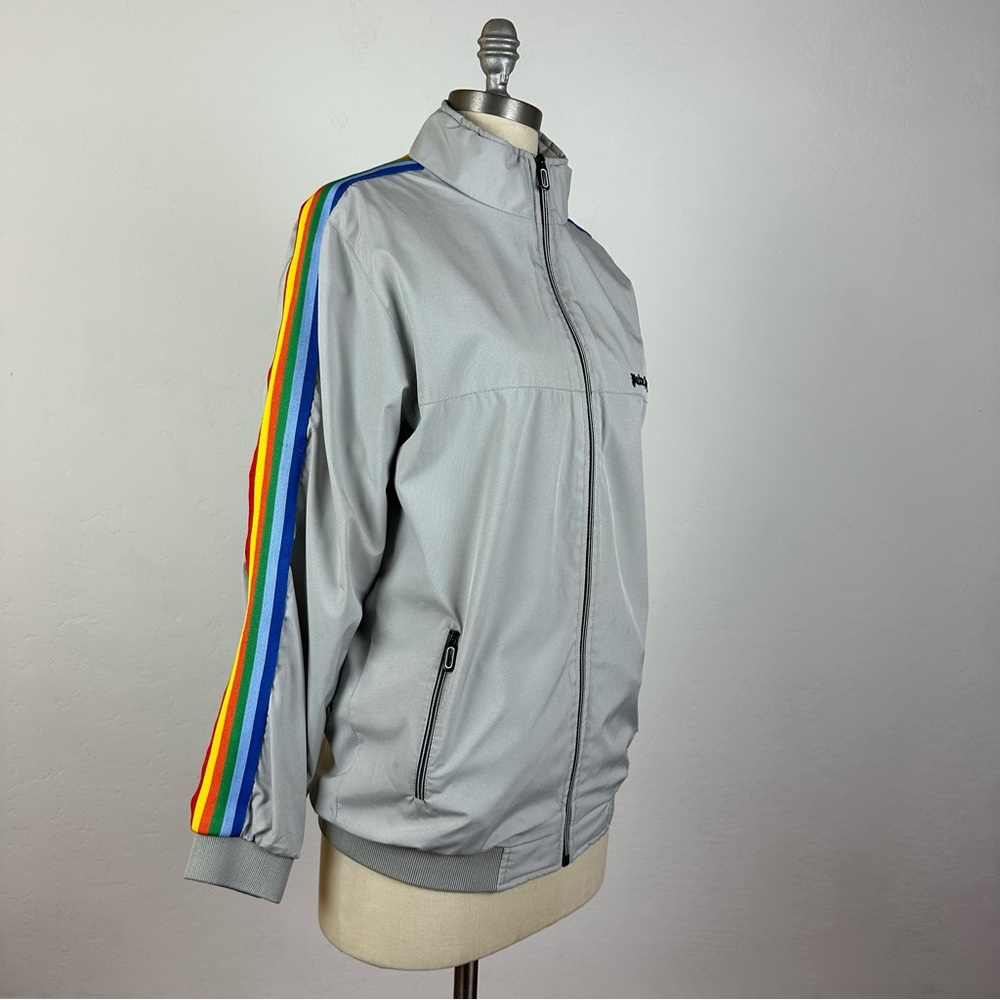 Palm Angels Luxury Striped Track Jacket - Picture 2 of 7
